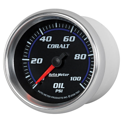 AutoMeter Cobalt 66mm 0-100 PSI Oil Pressure Gauge (7921)