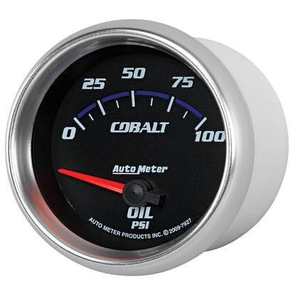 AutoMeter Cobalt 66.7mm 0-100 PSI Oil Pressure Gauge (7927)