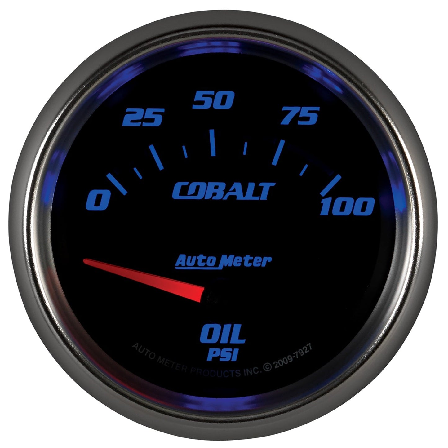 AutoMeter Cobalt 66.7mm 0-100 PSI Oil Pressure Gauge (7927)