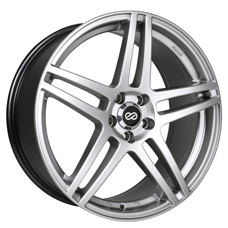 (set of 4) Enkei RSF5 Hyper Silver | 16x7" +38mm | 5x100mm Wheels
