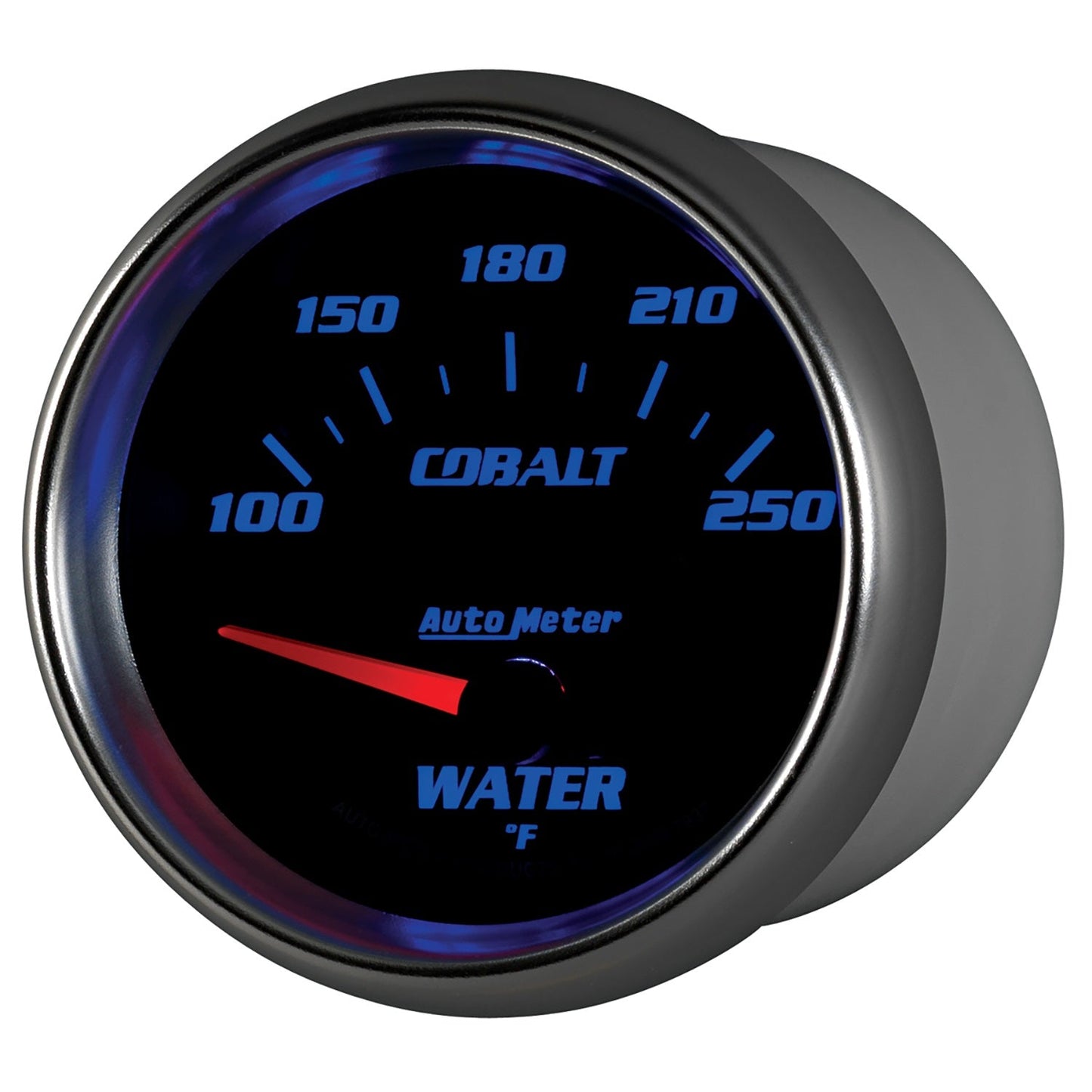 AutoMeter Cobalt 66mm 100-250 Degree F Electric Water Temperature Gauge (7937)