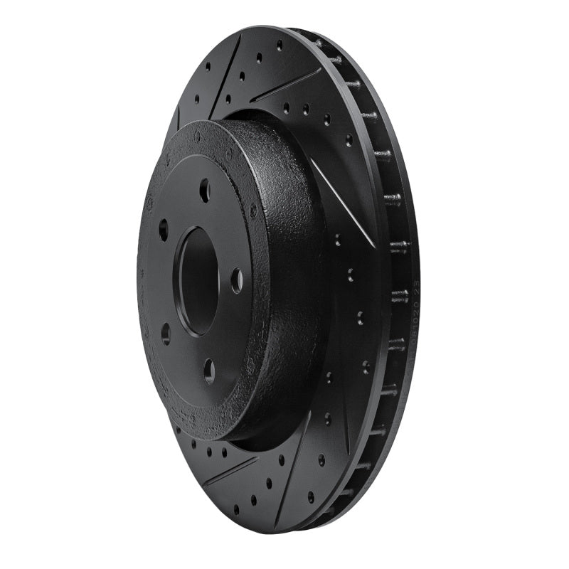 DFC D&S Brake Rotor (REAR LEFT): Jeep Grand Cherokee (06-10) - Black