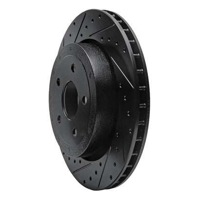 DFC D&S Brake Rotor (REAR LEFT): Jeep Grand Cherokee (06-10) - Black