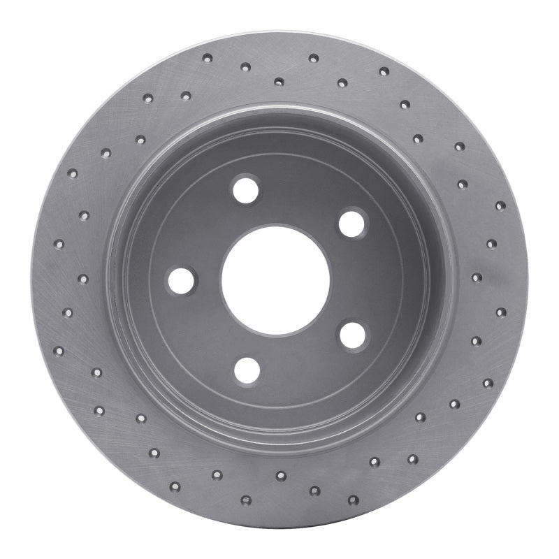 DFC Rear Left D&S Geoperformance Rotor (REAR): Jeep Wrangler (07-18)