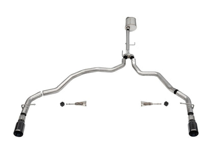 CORSA Xtreme, Sport 3.0 in Cat-Back | F-150 2021-23 5.0L V8 (21155BLK)