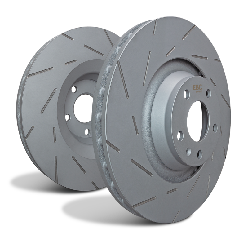 EBC Brakes USR7875 USR Series Sport Slotted Rotor Set for Elantra N Kona N