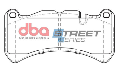 DBA Front Street Series Brake Pads | Maserati Quattroporte (14-15) (DB1845SS)