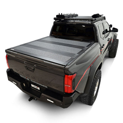 Westin Automotive 19-42785 Hard Tri-Fold Tonneau Cover For 24-25 Toyota Tacoma