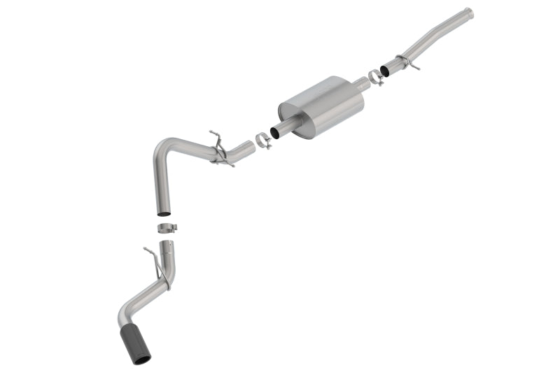 Borla S-Type Cat-Back Exhaust | Chevy Silverado 1500 5.3L (17-20) (140805BC)