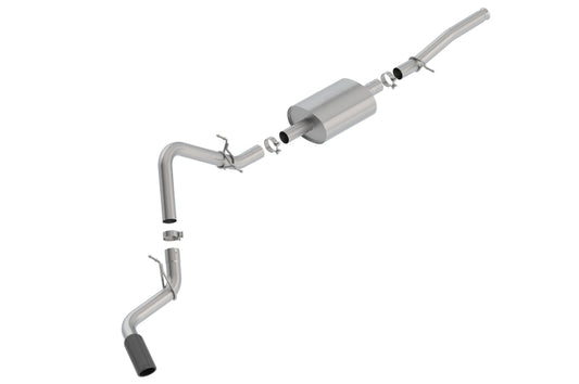Borla S-Type Cat-Back Exhaust | Chevy Silverado 1500 5.3L (17-20) (140805BC)