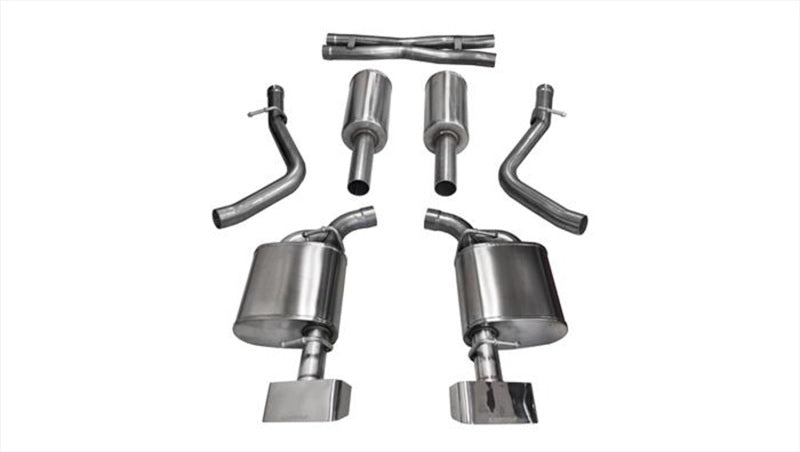 CORSA Xtreme / 2.5 in Cat-Back GTX2 Tips | 2015-2016 Challenger RT 5.7L (14975)