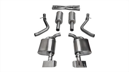 CORSA Xtreme / 2.5 in Cat-Back GTX2 Tips | 2015-2016 Challenger RT 5.7L (14975)