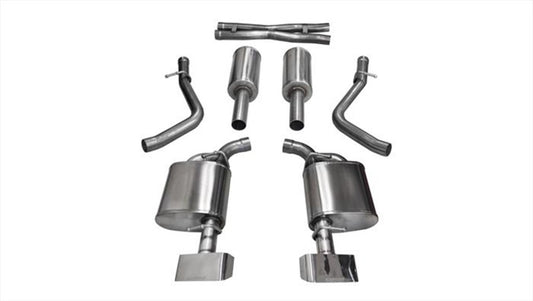CORSA Xtreme / 2.5 in Cat-Back GTX2 Tips | 2015-2016 Challenger RT 5.7L (14975)
