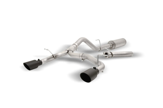 Gibson 2.5in Black Elite Cat-Back Dual Split Exhaust | Ford Bronco 4-DR (21+) (69551B)
