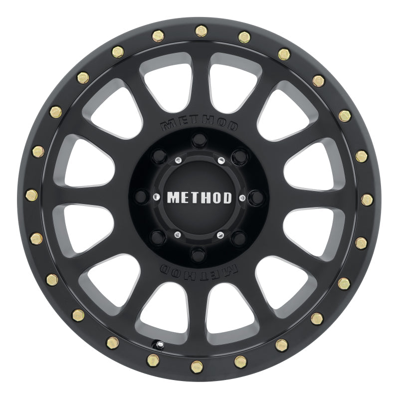 (set of 4) Method MR305 NV Matte Black | 20x9" +18mm | 8x170mm Wheel