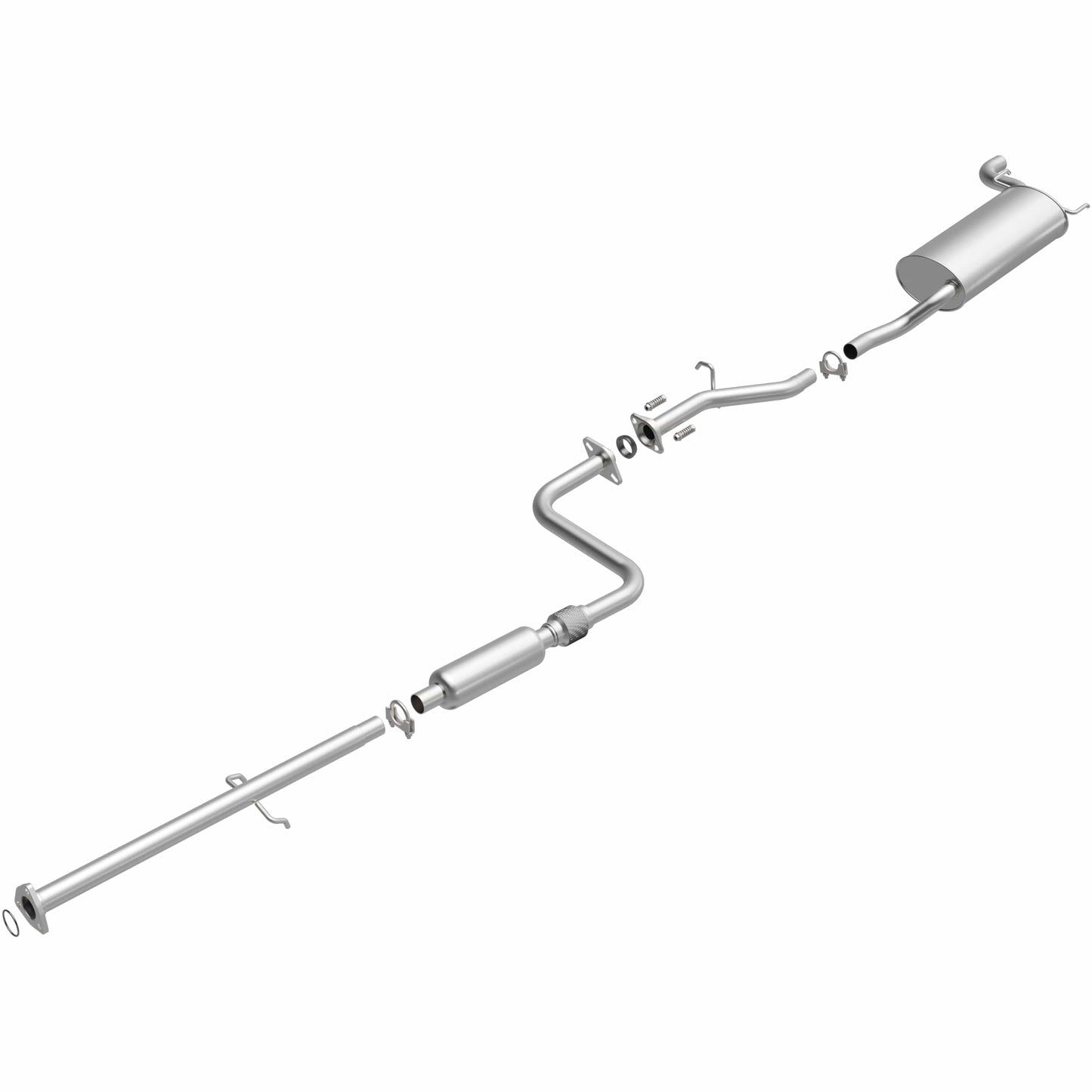 BRExhaust 1994-1997 Honda Accord 2.2L Direct-Fit Replacement Exhaust System