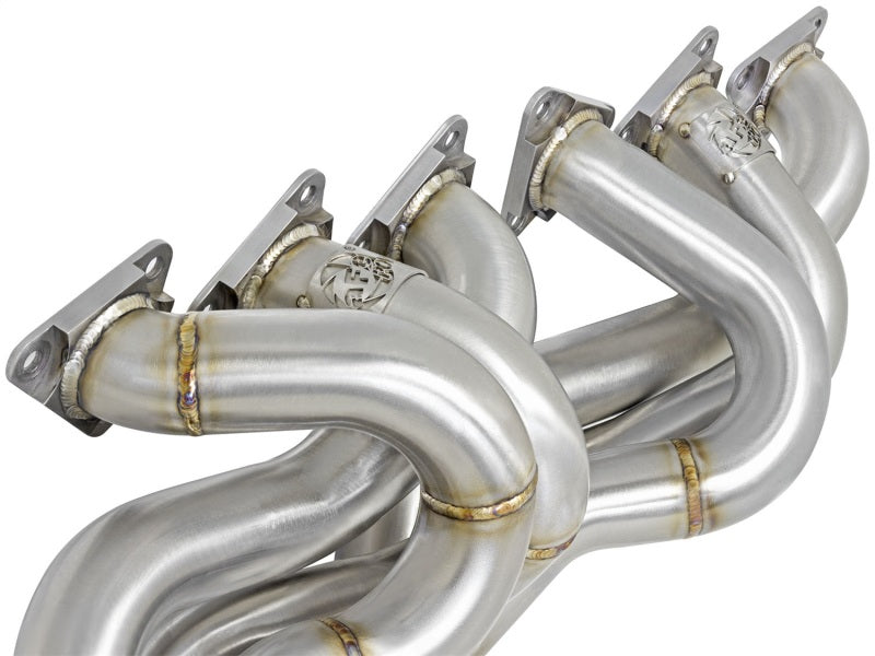 aFe Twisted Steel Headers (Catted) | BMW 5 Series (E28/E32/E34), Z3, Z4, M3 (81-08) (48-36314-HC)