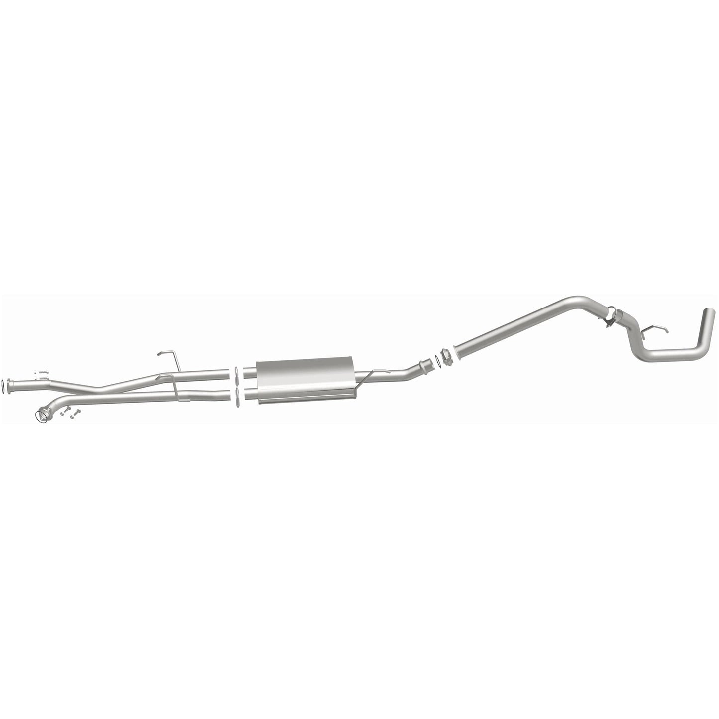 BRExhaust 2007-2009 Toyota Tundra 4.7L Direct-Fit Replacement Exhaust System