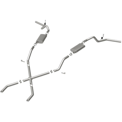MagnaFlow Crossmember-Back Performance Exhaust System | Chevrolet 1960-72 (16643)