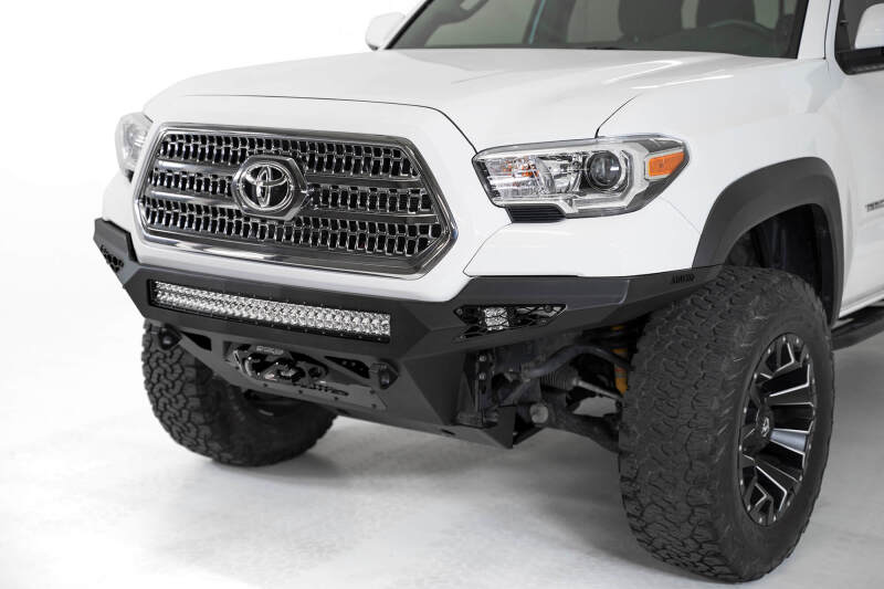 Addictive Desert Designs 16-19 Toyota Tacoma Stealth Fighther Front Bumper w/ Winch Mount