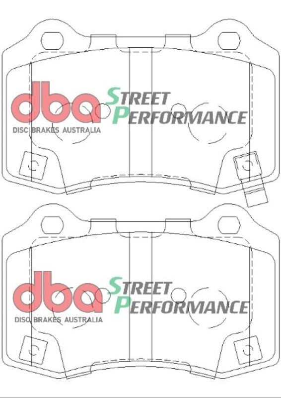 DBA SP Performance Rear Brake Pads | Jeep Grand Cherokee (11-22) (DB8805SP)