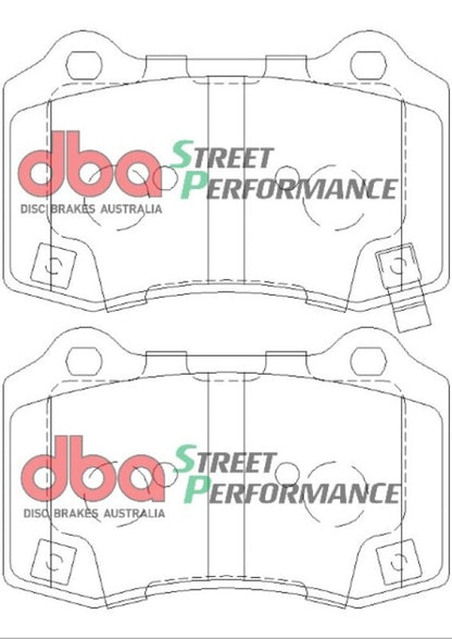 DBA SP Performance Rear Brake Pads | Jeep Grand Cherokee (11-22) (DB8805SP)