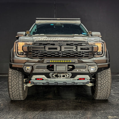 Rival 2D.1813.1.US Aluminum Bumper w/Winch Mount & Recovery Points For Ford Ranger Raptor
