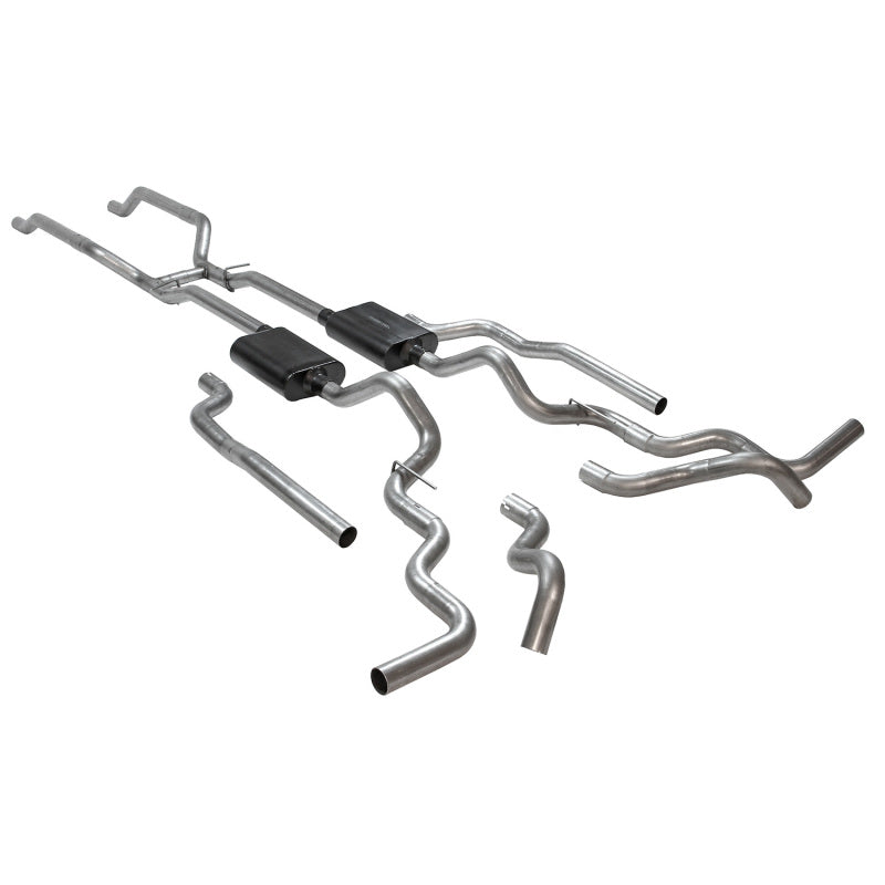 Flowmaster GM Truck 4WD American Thunder Crossm-Back Exhaust For Chevy GMC (817940)
