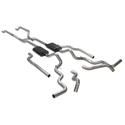 Flowmaster GM Truck 4WD American Thunder Crossm-Back Exhaust For Chevy GMC (817940)