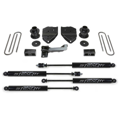 Fabtech 4in Budget System w/ Stealth | Ford F250/F350 4WD (17-21) (K2213M)