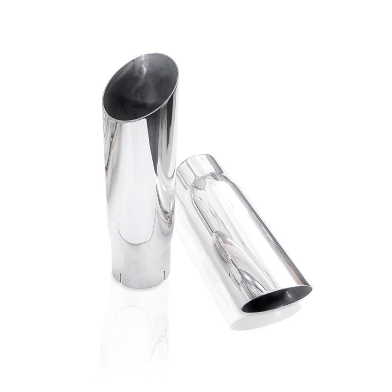 Stainless Works Dual 3.5in Side Exit Polished Tips | Ford F150 5.0L (15-19) (FT18CBYR)