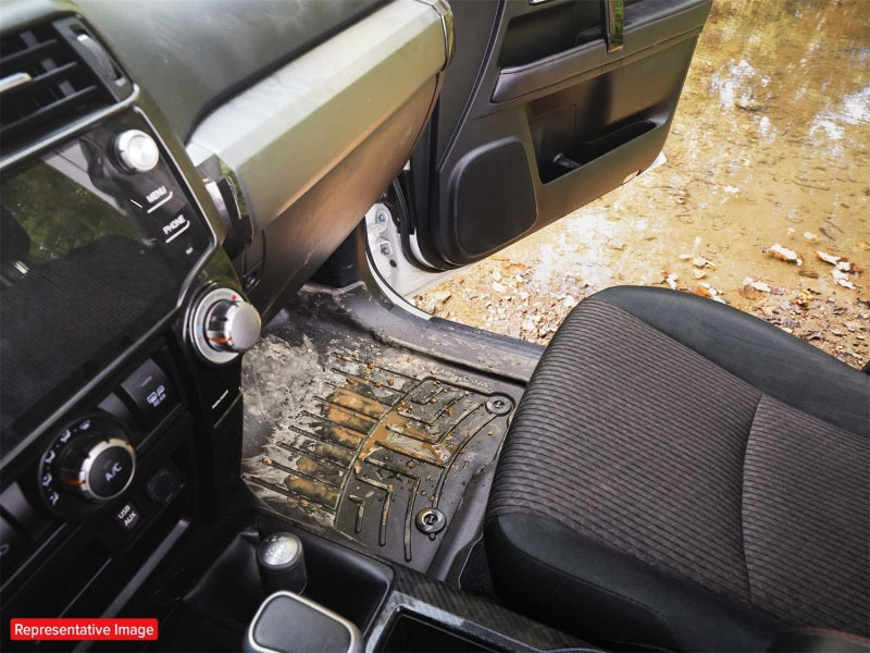 WeatherTech 2013+ Toyota 4Runner Front FloorLiner HP - Cocoa
