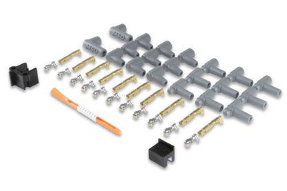 MSD 31199 Super Conductor Spark Plug Wire Set, 8 Cyl Multi-Angle Plug