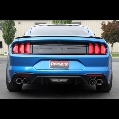 Flowmaster 18-23 Mustang 5.0L Axle-Back Exhaust w/Valves For 15-23 Mustang (817799)