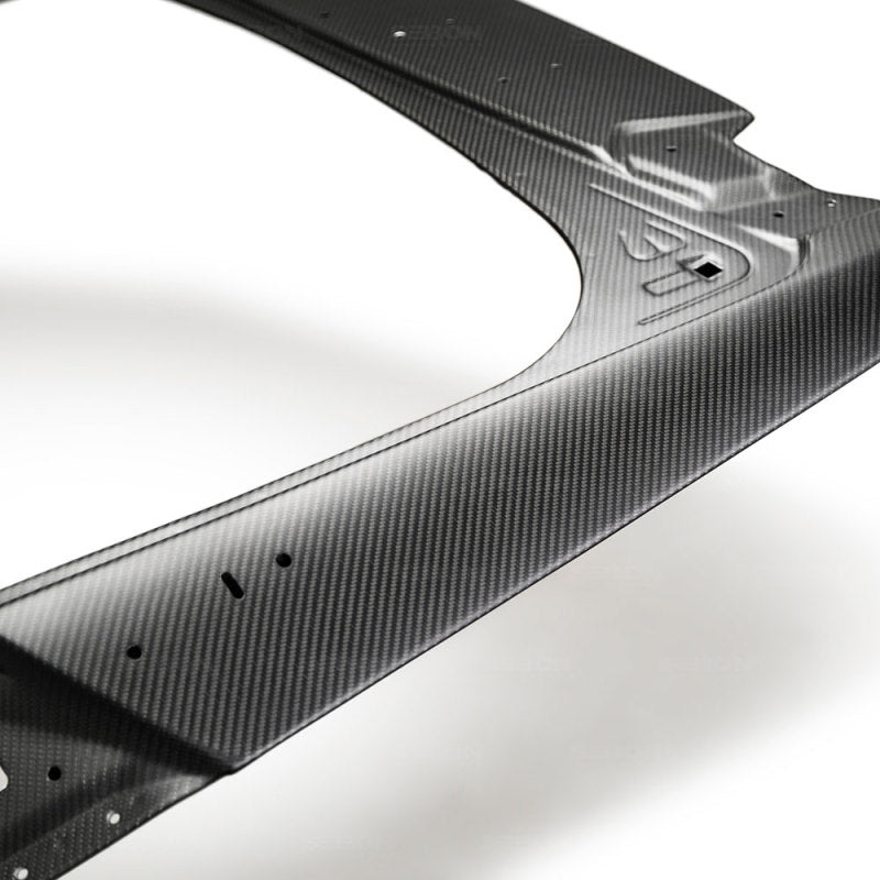 Seibon OEM Dry Carbon Fiber Trunk Lid | Honda Civic X (16-22) / Acura RDX (18-26) (TL17HDCVRHB-DRY)