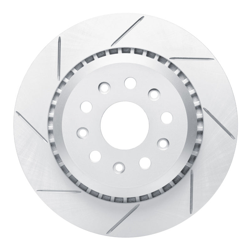 DFC Rear Left Slotted Geoperformance Rotor (REAR): Jeep Gladiator (20-25)
