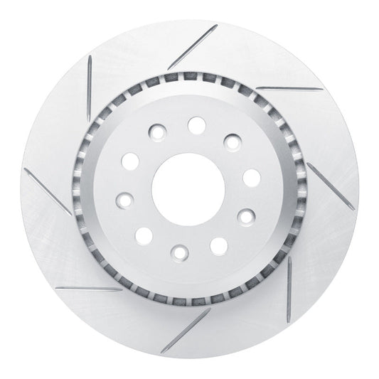 DFC Rear Left Slotted Geoperformance Rotor (REAR): Jeep Gladiator (20-25)