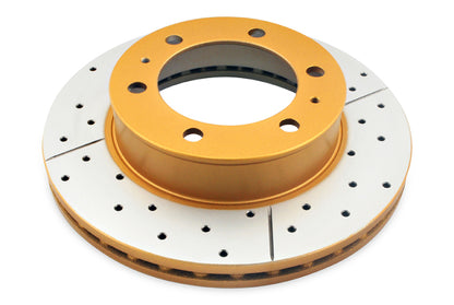 DBA Street Series Drilled & Slotted Front Rotor | Lexus ES300 (03-06) (DBA2714X)