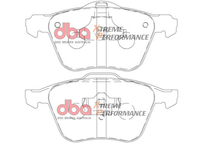 DBA 316mm Front Xtreme Performance Brake Pads | Volvo XC90 (03-14) (DB1658XP)