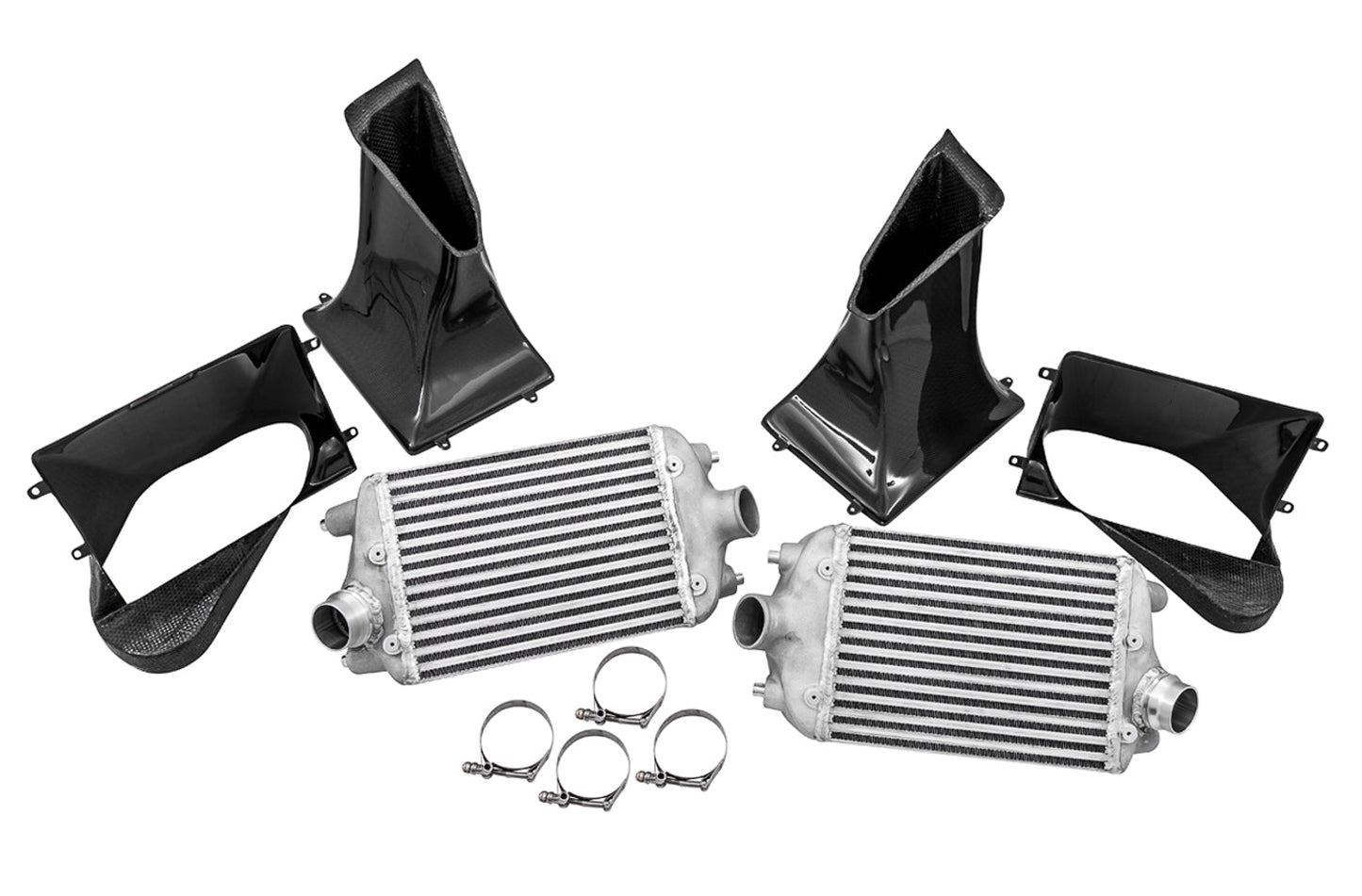 AWE Tuning AWE ColdFront Intercooler Kit for Porsche 991 Turbo and Turbo S - 4510-11050