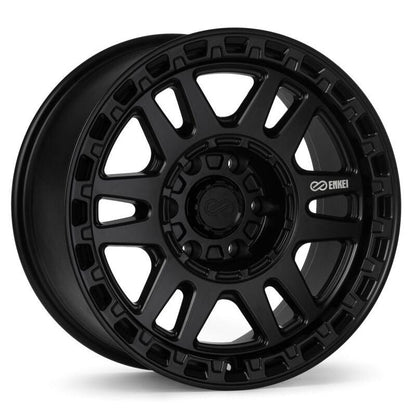 (set of 4) Enkei Trail-Tracker Matte Black | 20x9" +20mm | 6x139.7mm Wheels