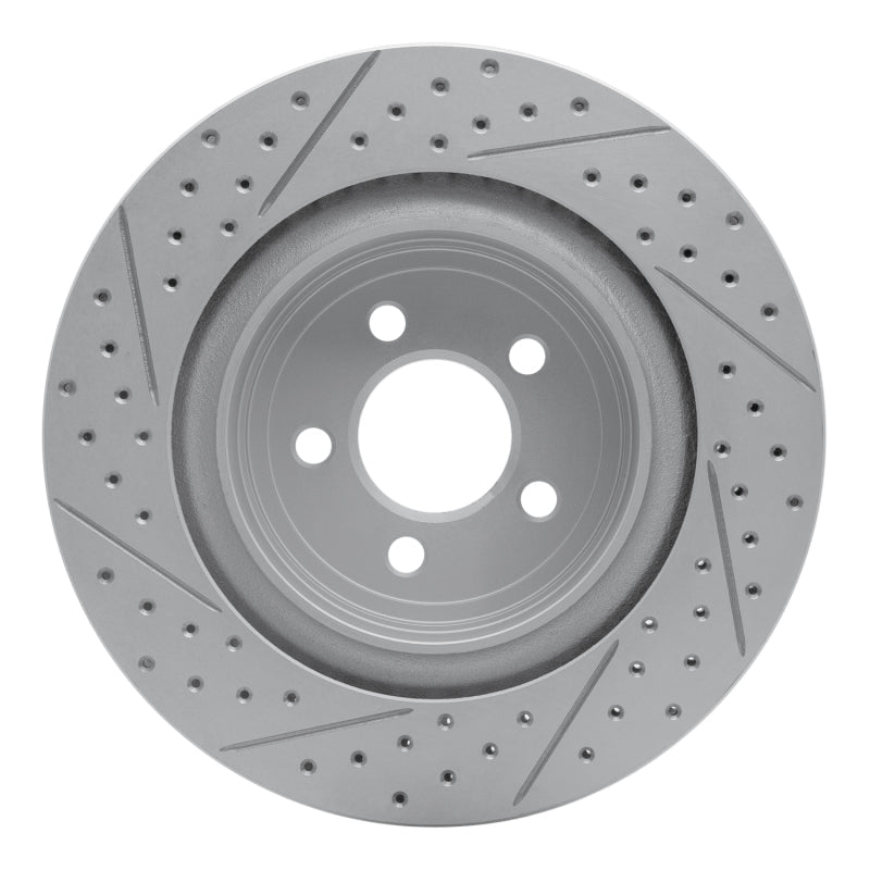 DFC Geoperformance Rear Right D&S Rotor (REAR): Dodge Charger (06-23)