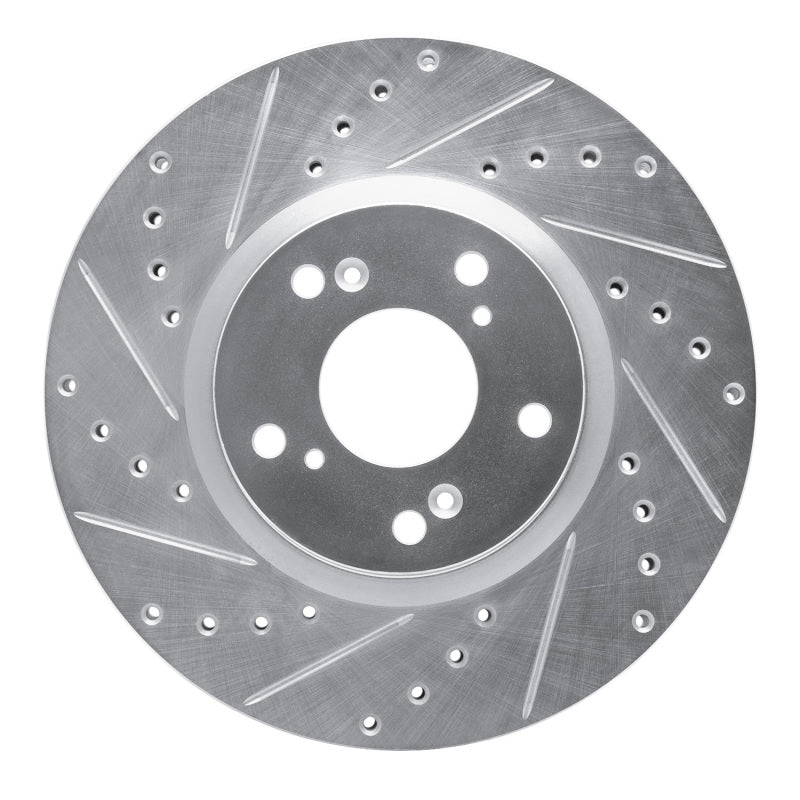 R1 06-15 Honda Civic Si Front D&S Slotted & Drilled Rotor | Honda Civic 06-15 (EDZ-59045L)