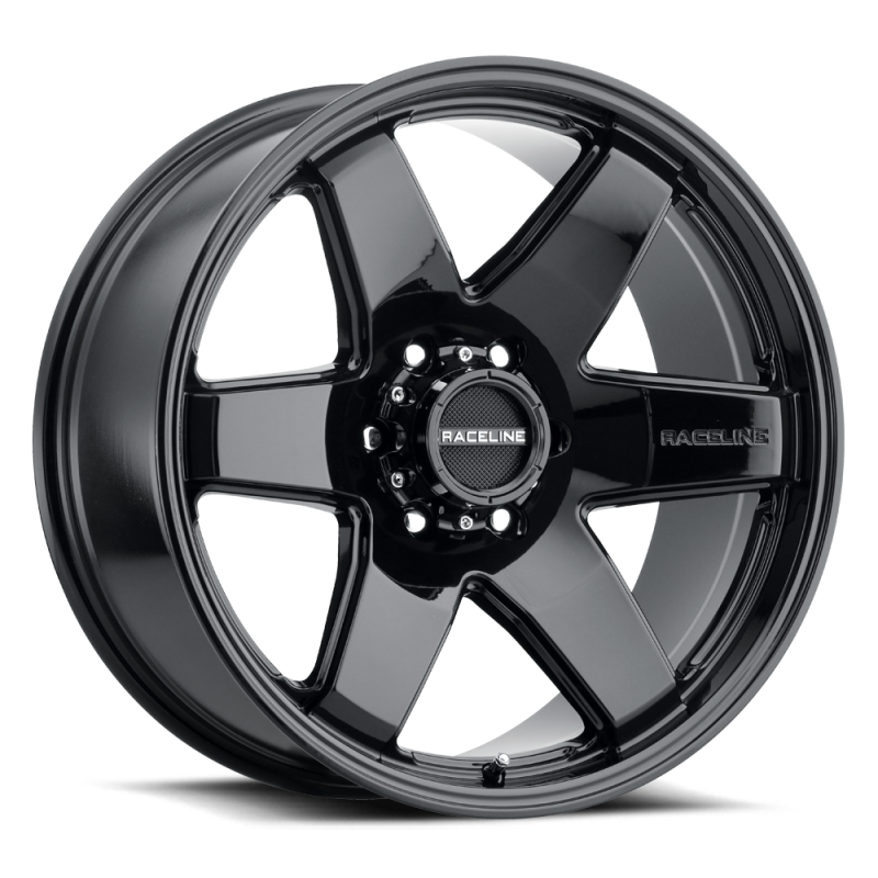 Raceline 942 Addict Gloss Black | 18x8" +15mm | 6x139.7mm Wheel