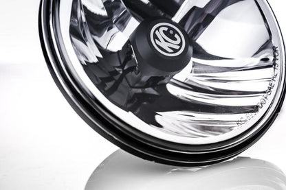 KC HiLiTES 42361 2 White LED 7" Headlights Pair Kit DOT for 97-06 Jeep Wrangler