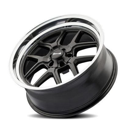 (set of 4) Ridler Wheels 610 Matte Black Polished | 20x10" +0mm | 5x120.65mm Wheels