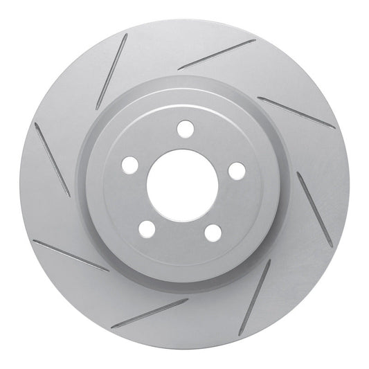 DFC Slotted Geoperformance Rotor (FRONT LEFT): Chrysler 300 3.6L / 5.7L (15-23)