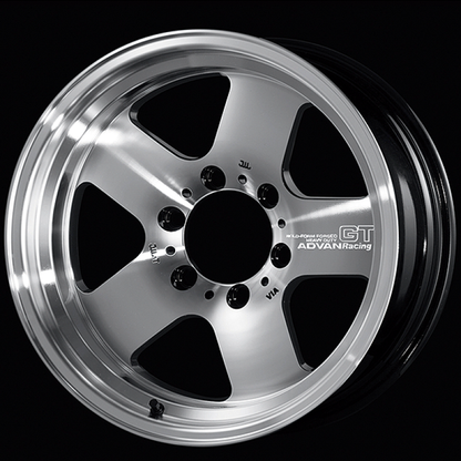(set of 4) Advan GT Heavy Racing Machining/Diamond Cut | 17x8.5" -10mm | 6x139.7mm Wheels