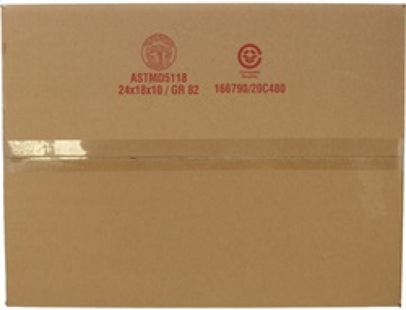 K&N 100-8591 Carbon Fiber 4in Air Box w/o Base Large