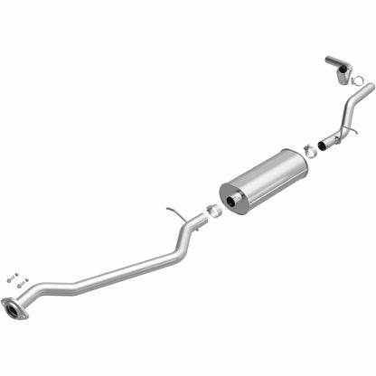 BRExhaust Stainless Steel Direct-Fit Replacement Exhaust System 116-0509